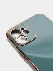Золотистый хаки чехол для iPhone 12/12 mini/13/13mini/13Pro