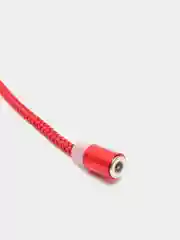 Белый магнитный кабель microUSB, type-C, Lightning