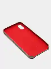 Золотой чехол кожаный из эко кожи для iPhone XS Max X-level Vintage