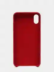 Красный чехол кожаный из эко кожи для iPhone XS Max X-level Vintage