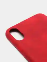Красный чехол кожаный из эко кожи для iPhone XS Max X-level Vintage