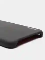 Черный чехол кожаный из эко кожи для iPhone XS Max X-level Vintage
