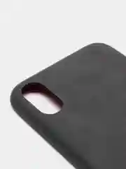 Черный чехол кожаный из эко кожи для iPhone XS Max X-level Vintage