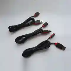 USB Кабель (провод) быстрой зарядки Android/iPhone  1м Micro/Type-C/Lightning