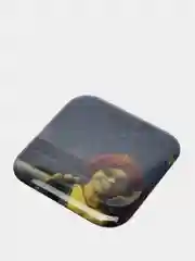 Зеленый 3d стикеры наклейки на телефоны "Идеальная пара" (парные)