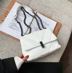 Черный модная женская сумка через плечо