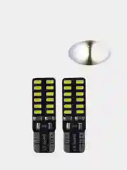 Светодиодные Габаритные LED лампы W5W T10 диоды Лампочки габариты/огонь/салон/подсветка