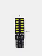 Белый светодиодные Габаритные LED лампы W5W T10 диоды Лампочки габариты/огонь/салон/подсветка