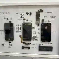 Картина настенная разобранная модель iPhone 4s
