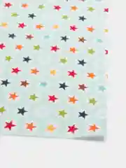 Ткань фланелевая со звездами, 110 см x 45 см