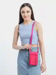 Фуксия сумка для телефона, ключей, кошелька