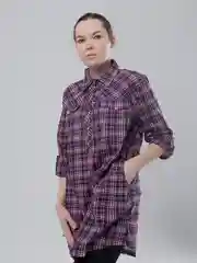 Розовый туника женская