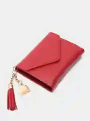 Красный кошелек женский
