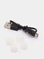 Розовый беспроводные наушники F9 Bluetooth 5,0 с LED дисплеем / Блютуз