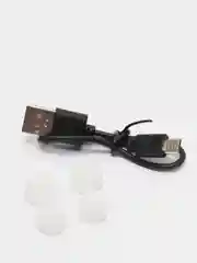 Белый беспроводные наушники F9 Bluetooth 5,0 с LED дисплеем / Блютуз