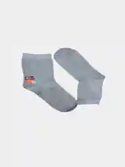 Серый носки мужские, однотонные