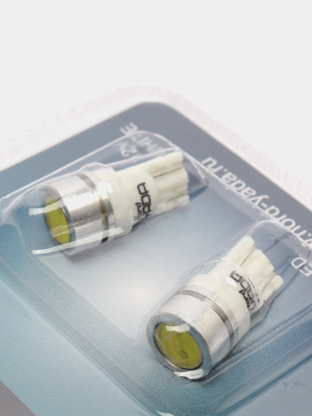 Автолампа светодиодная T10 HIGH POWER LED WHITE, 1LED, W5W, 12V, белая