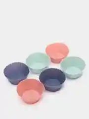 Формы для выпечки кекса, силиконовые, 6 штук