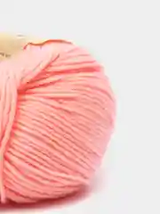 Коралловый меланж пряжа Детский каприз теплый Пехорка, 50% шерсть мериносовая 50% фибра, 50г, 125м