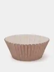 Коричневый форма бумажная для капкейк, 100 штук, 50*30 мм/ капсула бумажная