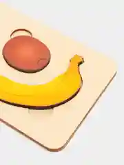 Рамка Фрукты пазл деревянный вкладыш