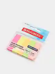 Бумажные клейкие закладки  BRAUBERG