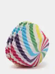 Тёмно-розовый форма бумажная для капкейк, 100 штук, 50*30 мм/ капсула бумажная