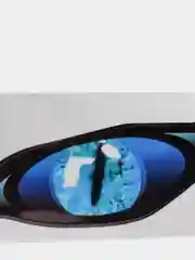Голубой 3d наклейка на авто "Глаза"