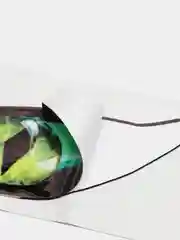 Зеленый 3d наклейка на авто "Глаза"