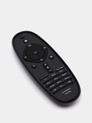 Пульт для телевизора Philips LCD, пду RC242254902543, RC 242254902543 (овальный)