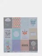 Песочный хаки бумага для скрапбукинга в наборе, 30x30 см