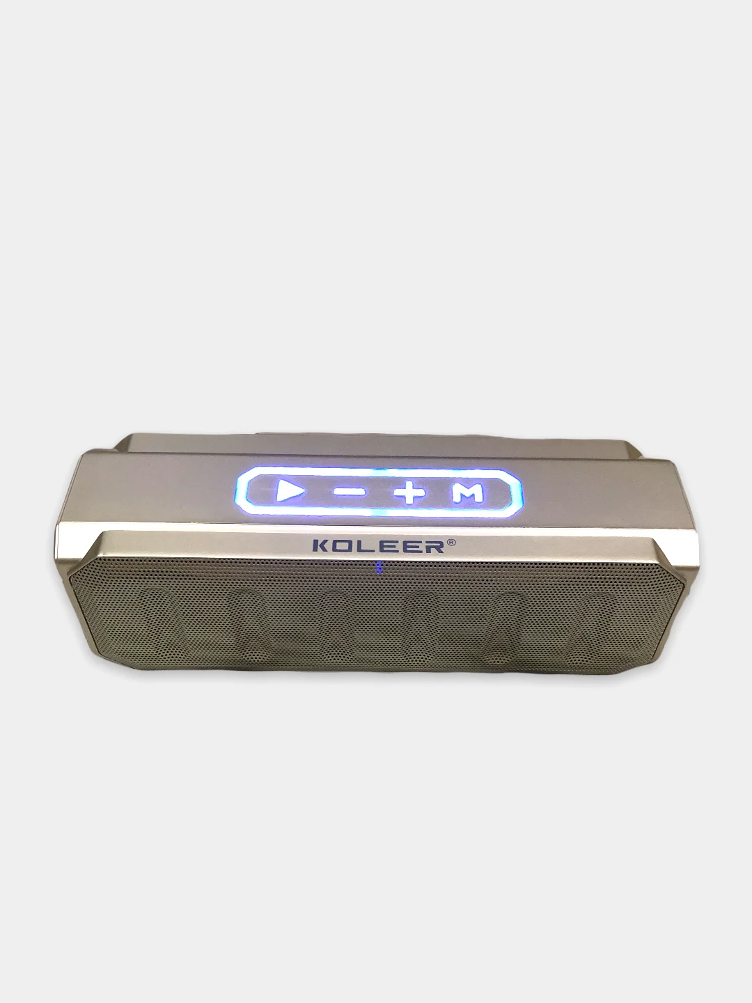 Золотой колонка беспроводная KOLEER S813, портативная колонка, блютус колонка, bluetooth колонка
