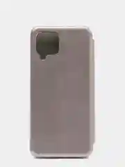 Серебряный чехол книжка для Samsung A22 / M22 / M32