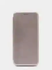 Серебряный чехол книжка для Samsung A22 / M22 / M32