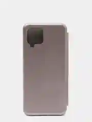 Серебряный чехол книжка для Samsung A22 / M22 / M32
