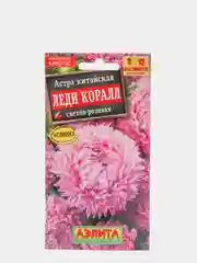 Семена "Астра Леди Коралл", светло-розовая