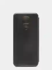 Черный чехол книжка Xiaomi Redmi Note 9 / 10X