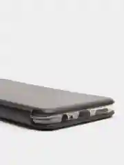 Черный чехол книжка Xiaomi Redmi Note 9 / 10X