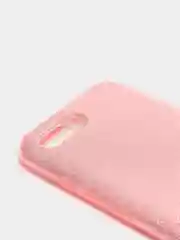 Розовый чехол блестящий Huawei HONOR 10