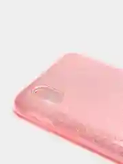 Розовый чехол блестящий SAMSUNG A01 CORE