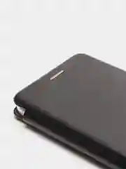 Угольный чехол книжка Xiaomi Redmi 4X