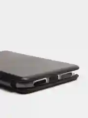 Угольный чехол книжка Xiaomi Redmi 4X