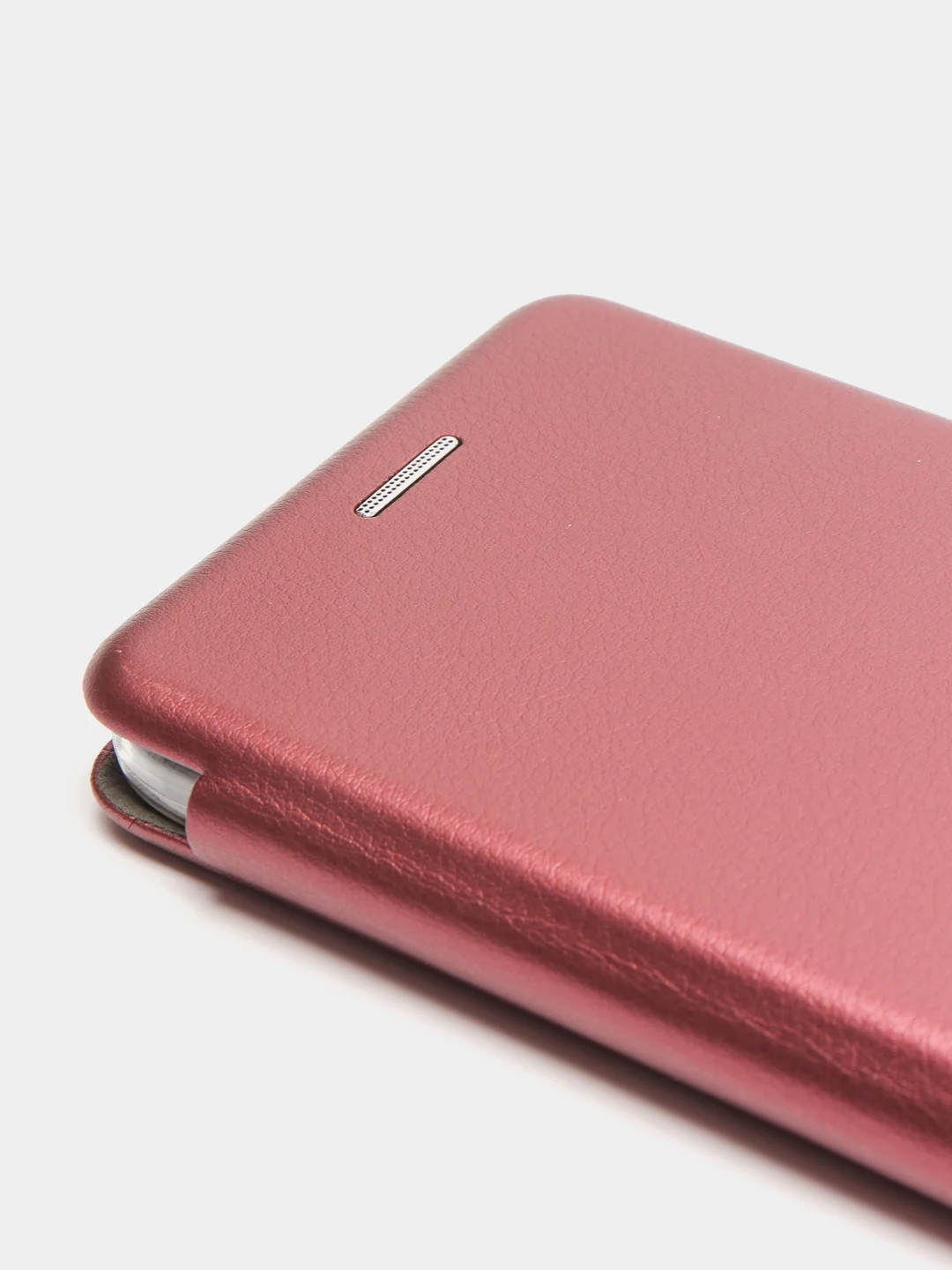 Бордовый чехол книжка Xiaomi Redmi 4X