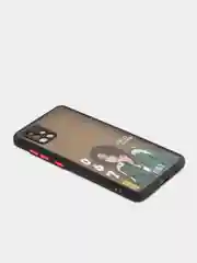 Зелёный хаки чехол-накладка Samsung A51