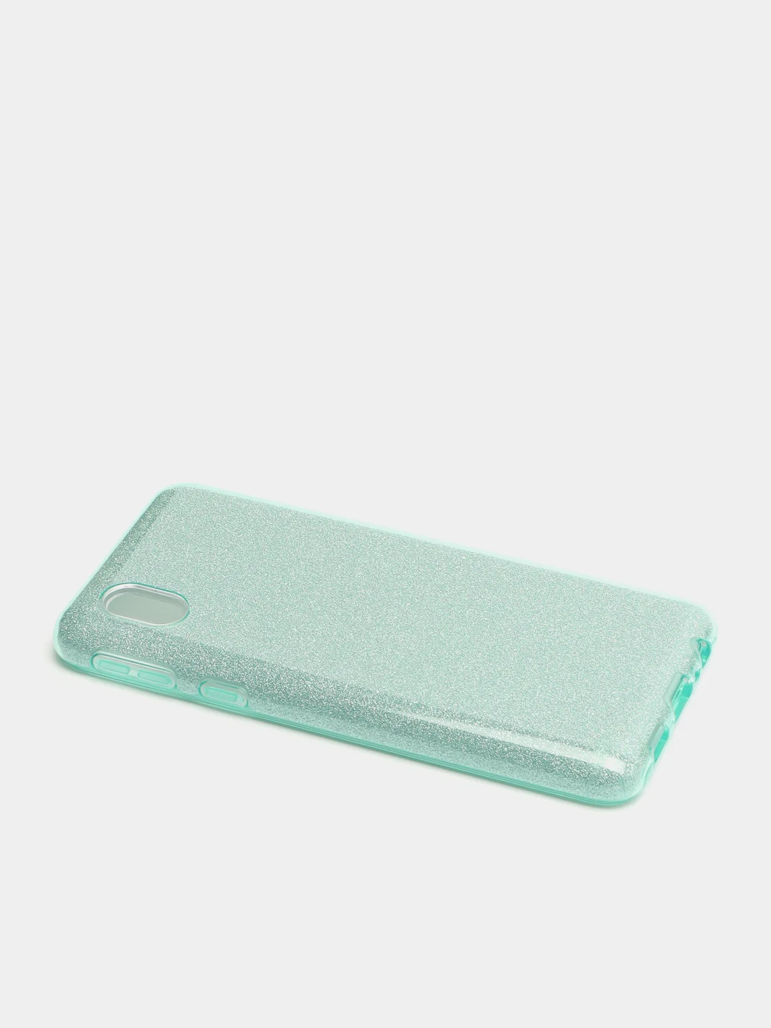 Бирюзовый чехол блестящий SAMSUNG A01 CORE
