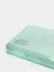 Бирюзовый чехол блестящий SAMSUNG A01 CORE