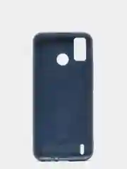Синий чехол с бархатом внутри TECNO Spark 6 GO