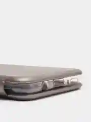 Серебряный чехол книжка SAMSUNG A31