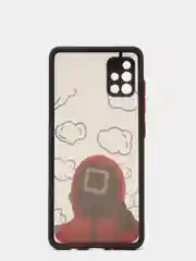 Кораллово-розовый чехол-накладка Samsung A51