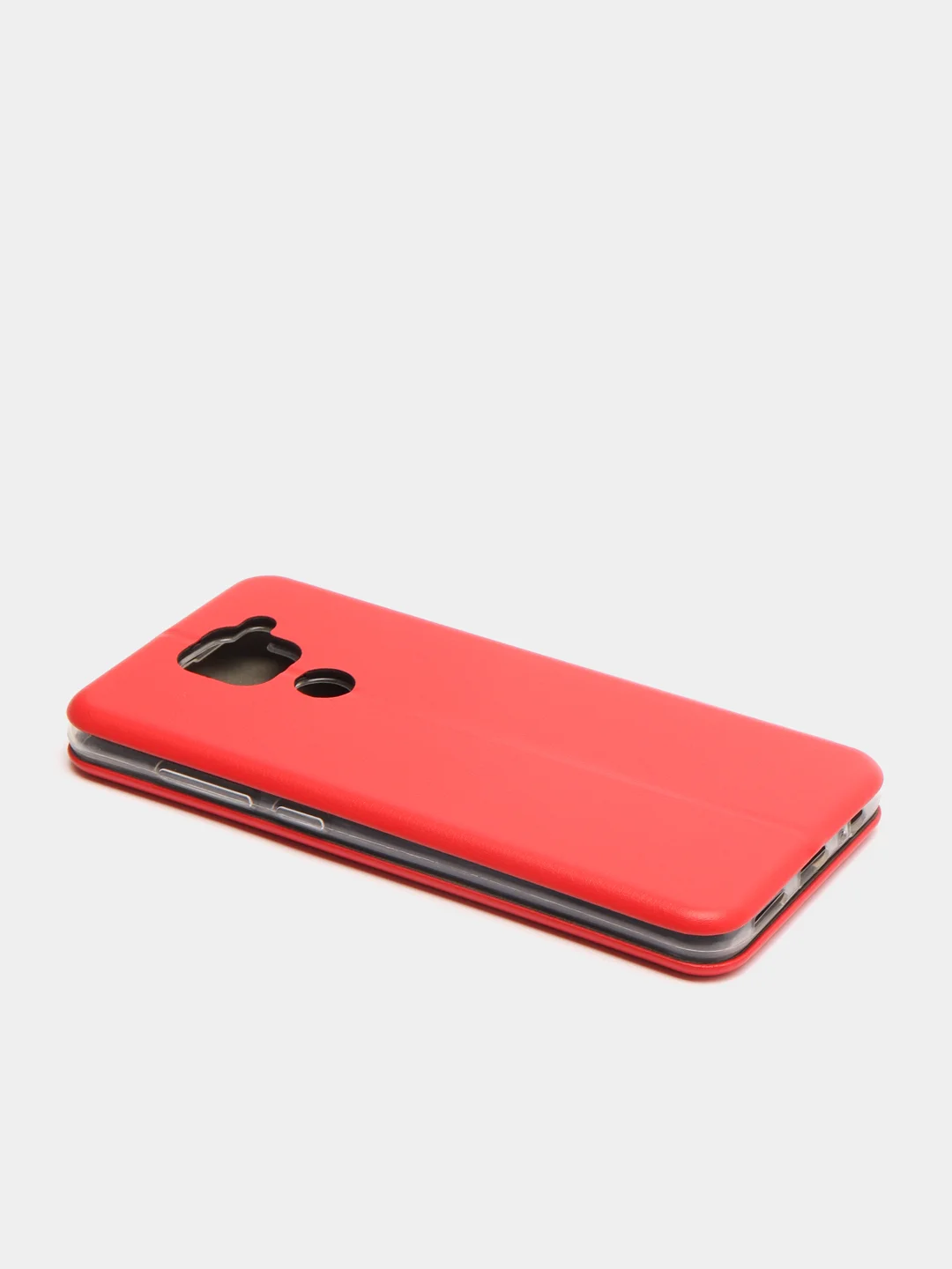Красный чехол книжка Xiaomi Redmi Note 9 / 10X
